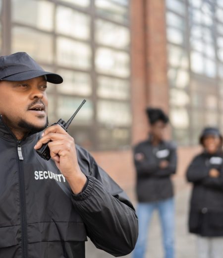 Group Of Security Staff At Event